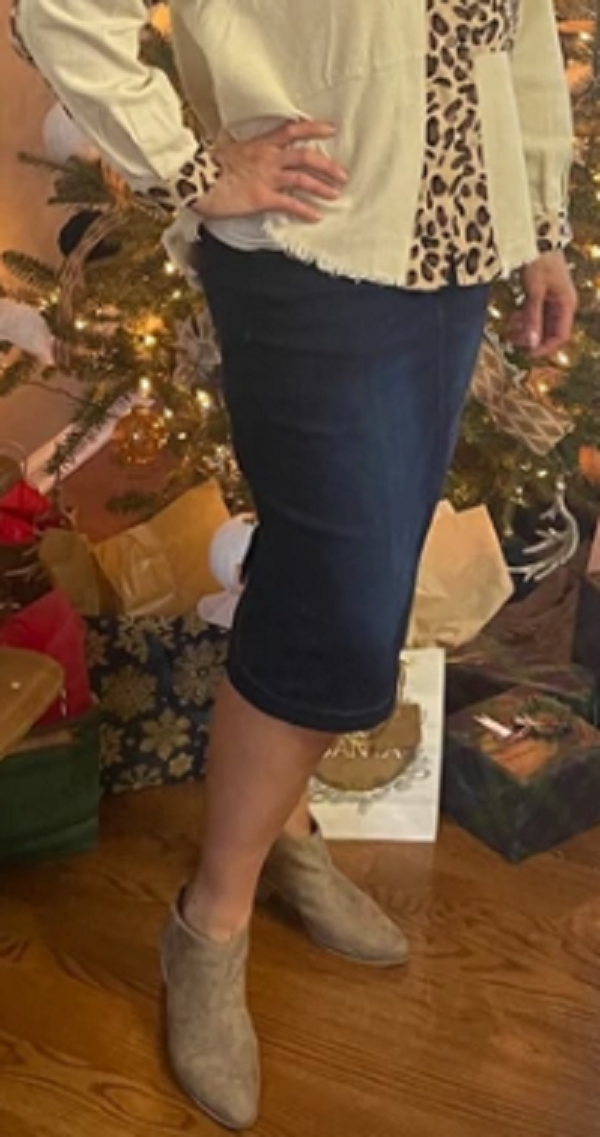 The "Juliet" Vintage Wash ( #104) S- 5X (Elastic Waist)