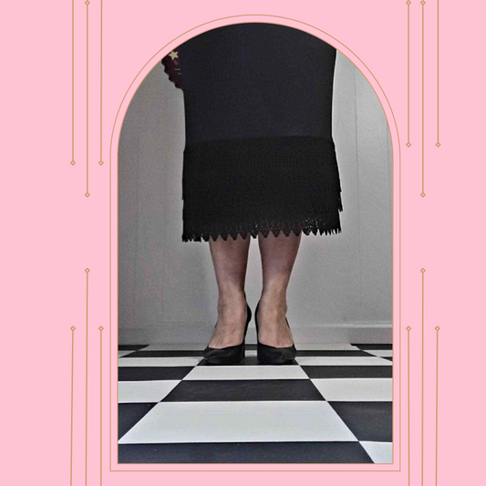 NEW! Black Skirt Extender: S-3X
