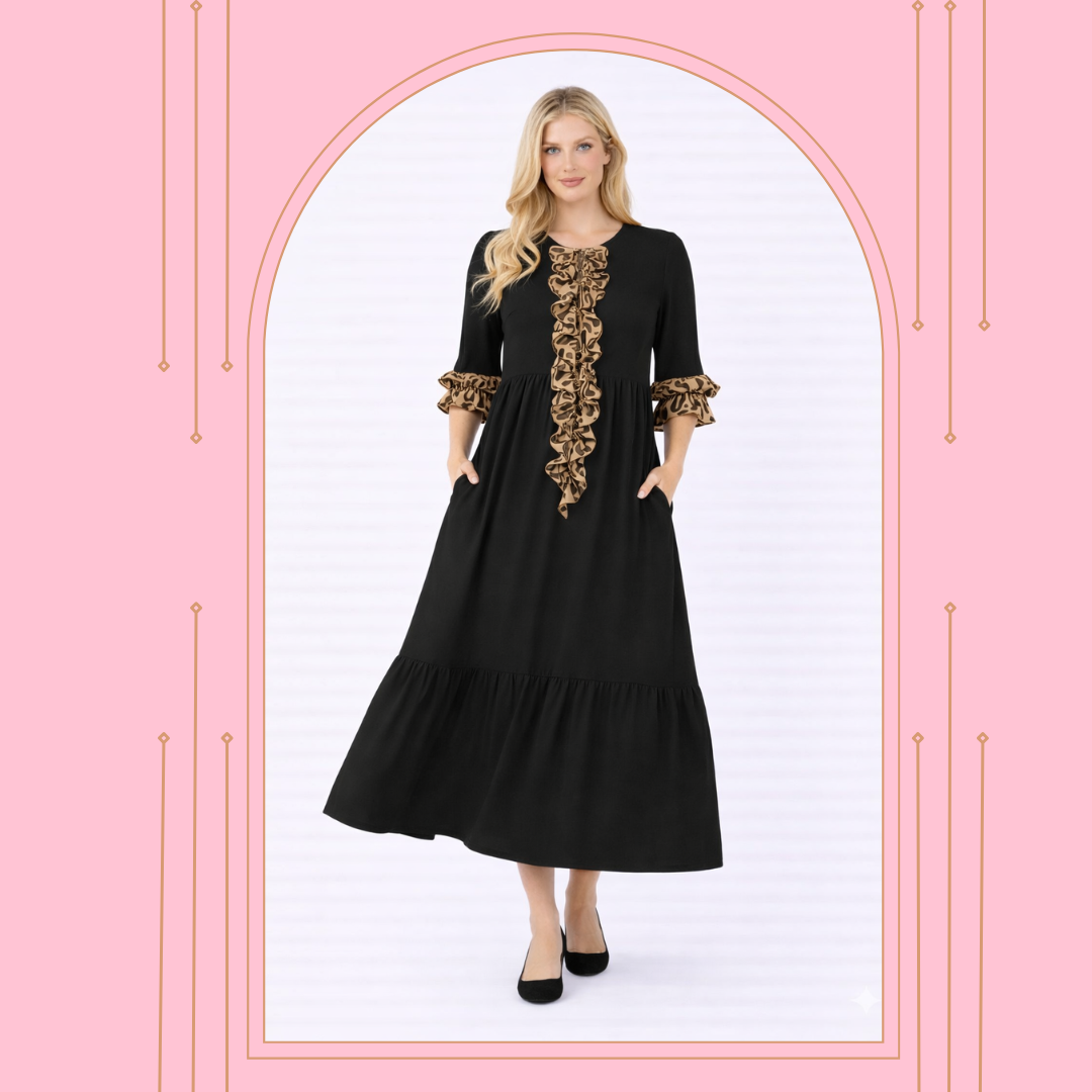 Pre-Order! "Lateesha" Dress: S-3X Arriving In Stock: Feb. 23 & Mar 3