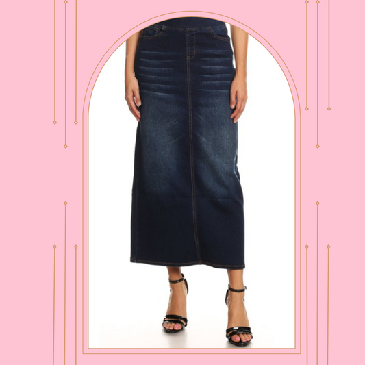 The "Trudy"  Dark Indigo XS-5X (Style #241). Best Selling!
