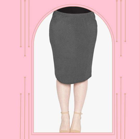 Charcoal Skirt -28” : S-3X