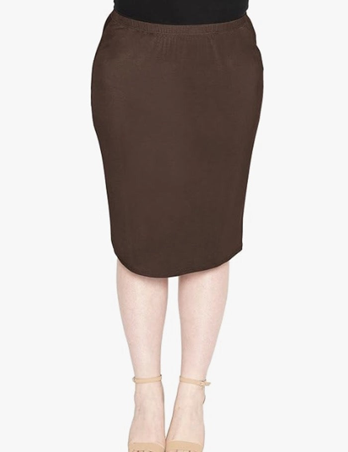 Brown 31” Skirt : S-M
