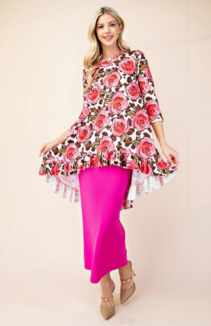 Khaki Midi Skirt: Medium Final Sale! Cannot be Returned!