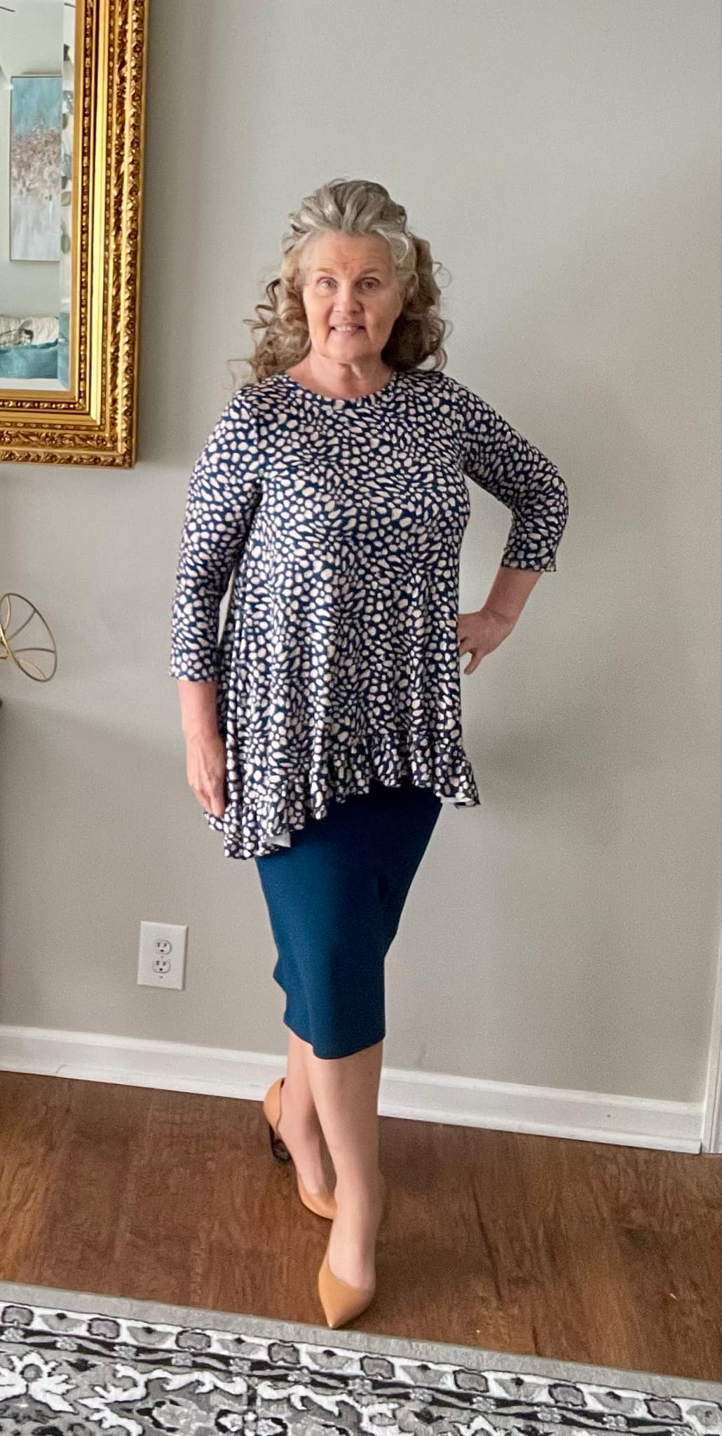 Teal 27" Skirt S-M Final Sale! Cannot Be Returned!