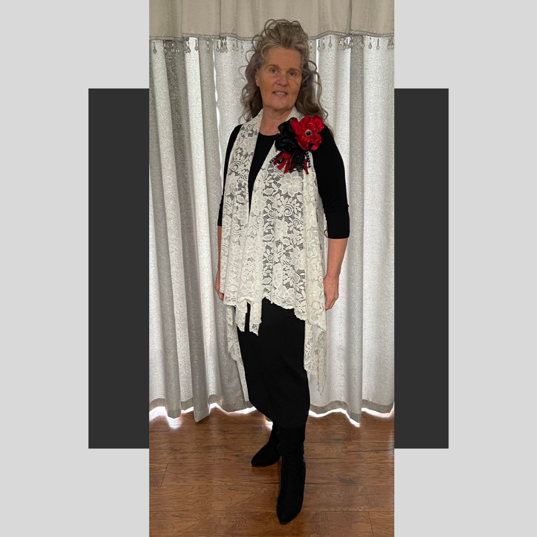 White Lace Vest (S-2X)