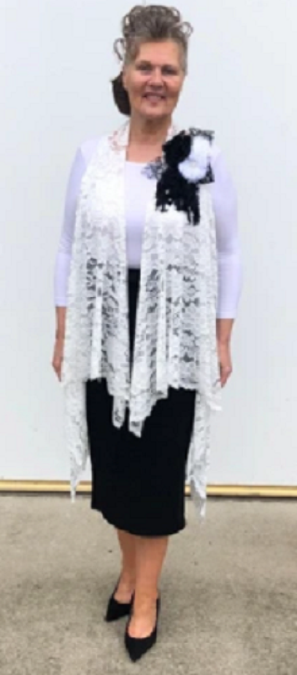White Lace Vest (S-2X)