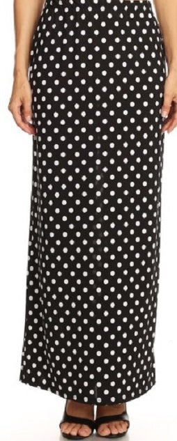 RC BLACK Polka Dot Ruffle TOP : S-M Final Sale!  Cannot Be Returned!