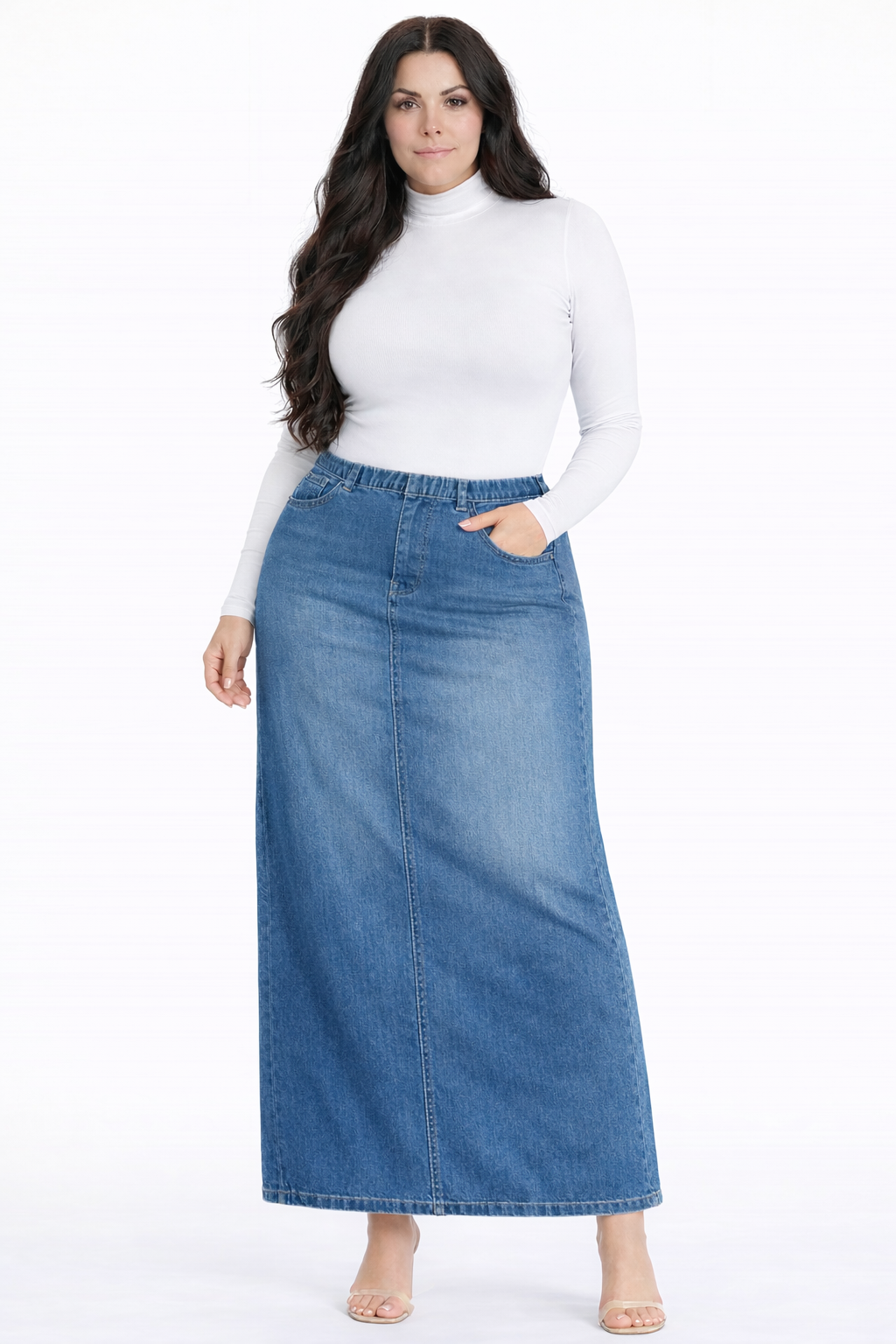 “Trudy” Indigo Wash #241 XS -5X