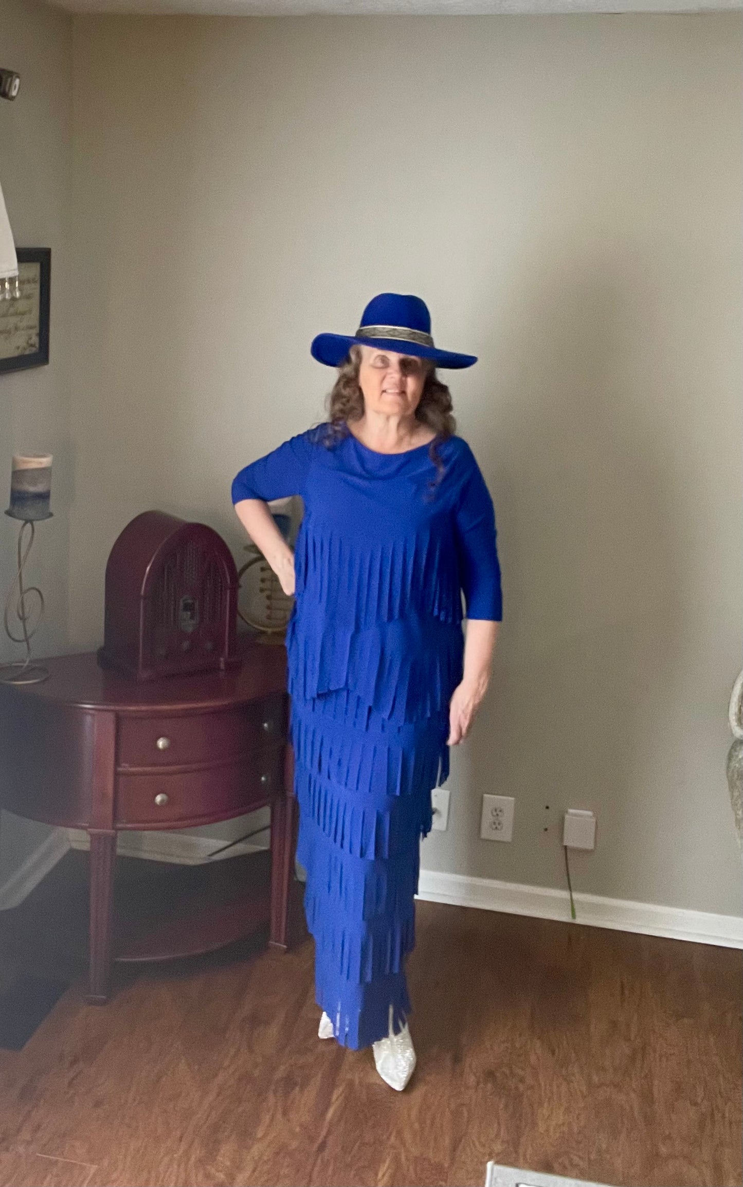 Pre-Order: NEW Royal Blue Carwash 2 Piece Set! M-3X  Arriving In Stock:  2/25