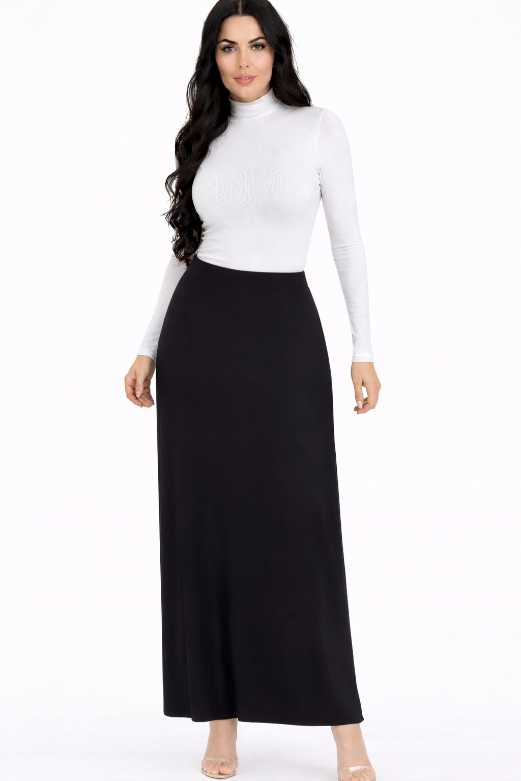 NEW! Black Maxi Skirt: S-3X