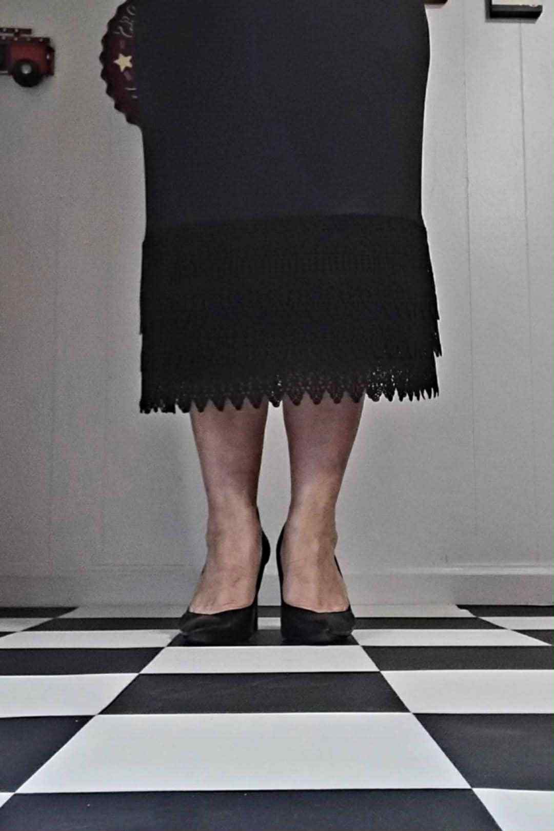 NEW! Black Skirt Extender: S-3X