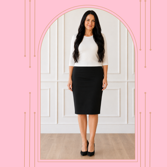 Black  27" Skirt - S-5X