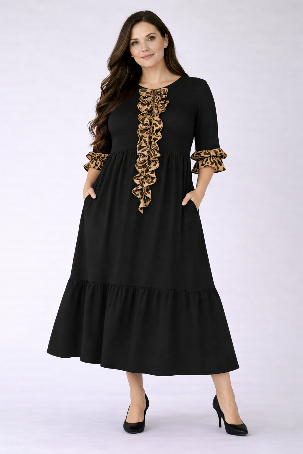 Pre-Order! "Lateesha"  Dress: S-3X Arriving In Stock: Feb. 23 & Mar 3