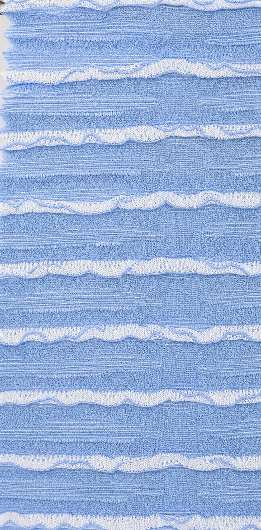 Pre-Order: NEW!  Blue Ruffle Vest! Misses & Plus (Arrives in Stock: late May)