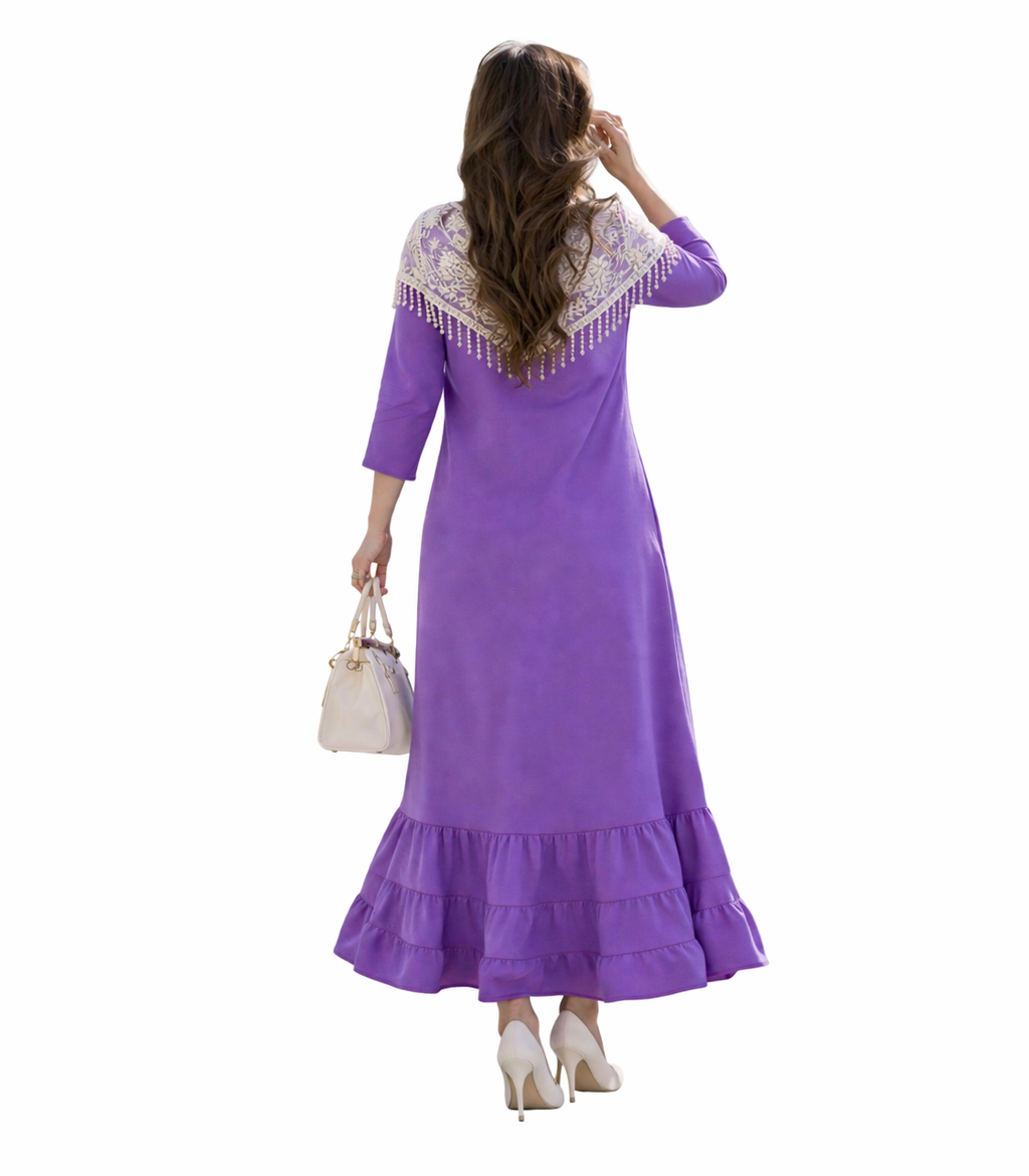 NEW! "Pansy" Purple Dress: S-3X. Arriving in Stock Mid June.