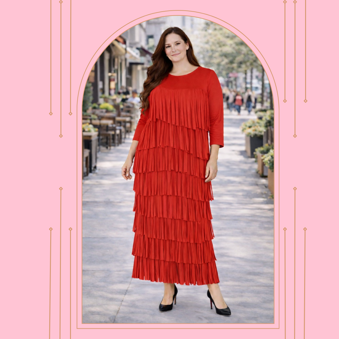 Red Car Wash 2 Piece Set!  Medium & 2X-3X.