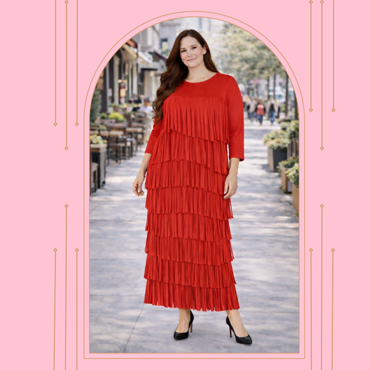 Red Car Wash 2 Piece Set!  Medium & 2X-3X.