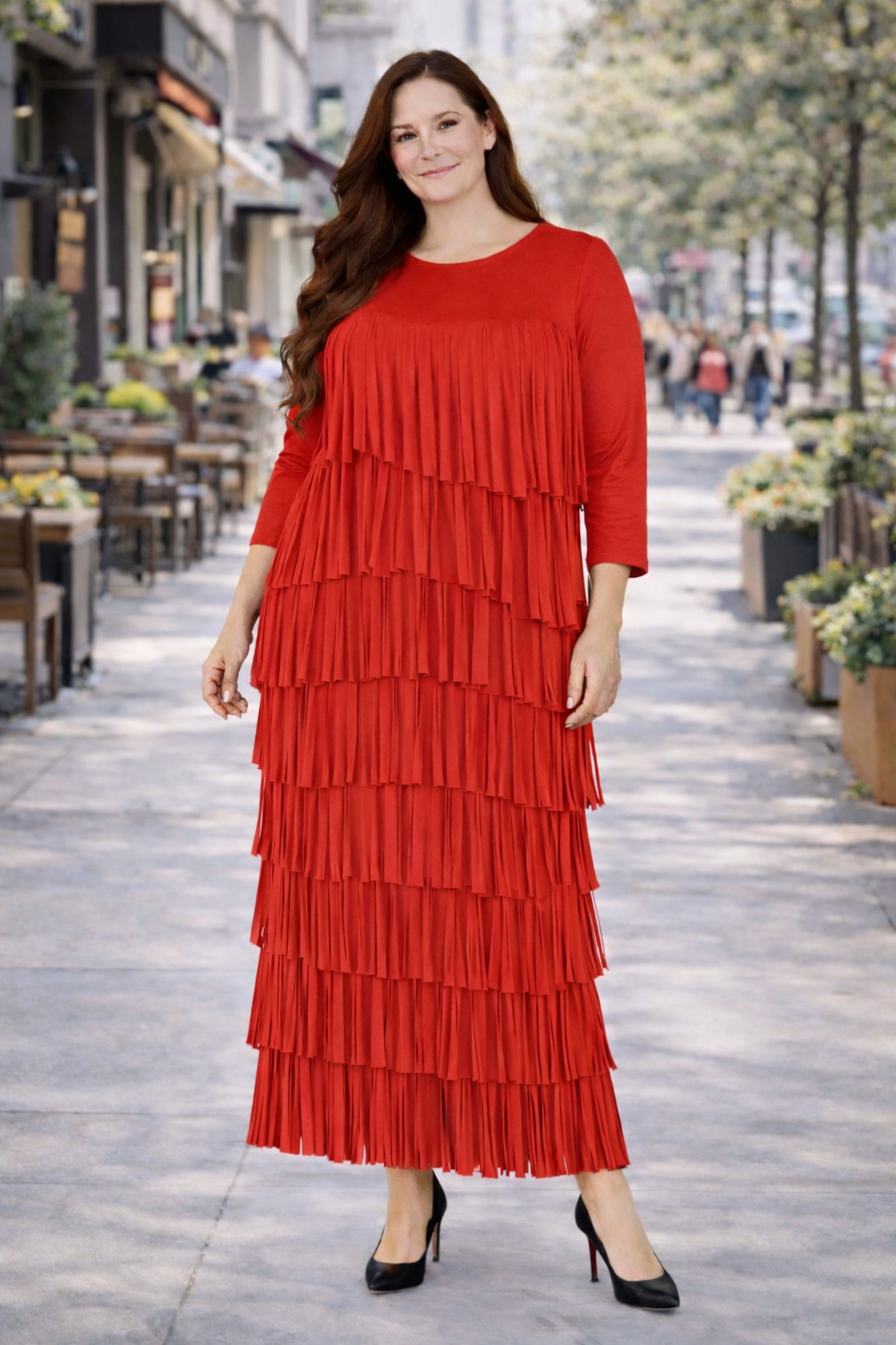 Red Car Wash 2 Piece Set!  Medium & 2X-3X.