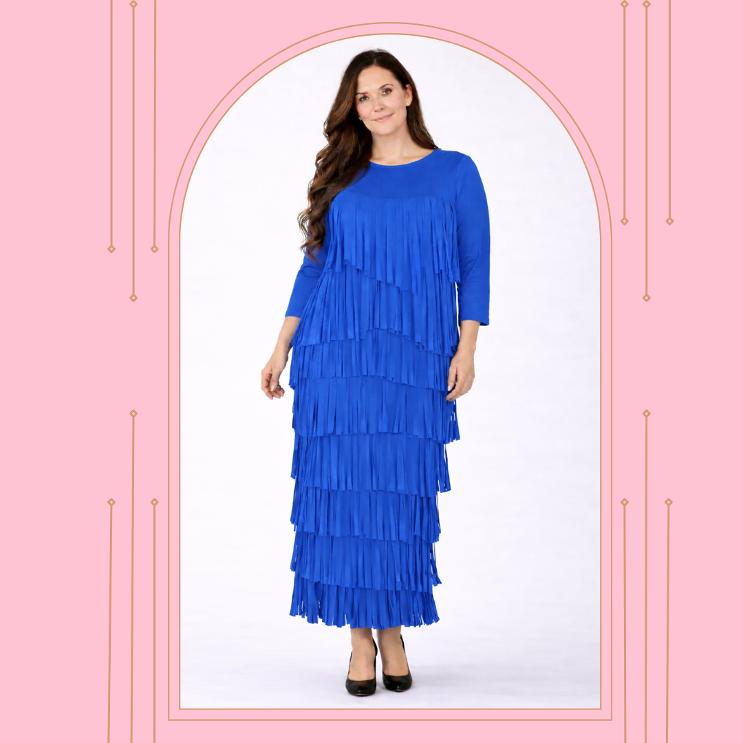 Pre-Order: NEW Royal Blue Carwash 2 Piece Set! M-3X  Arriving In Stock:  2/25