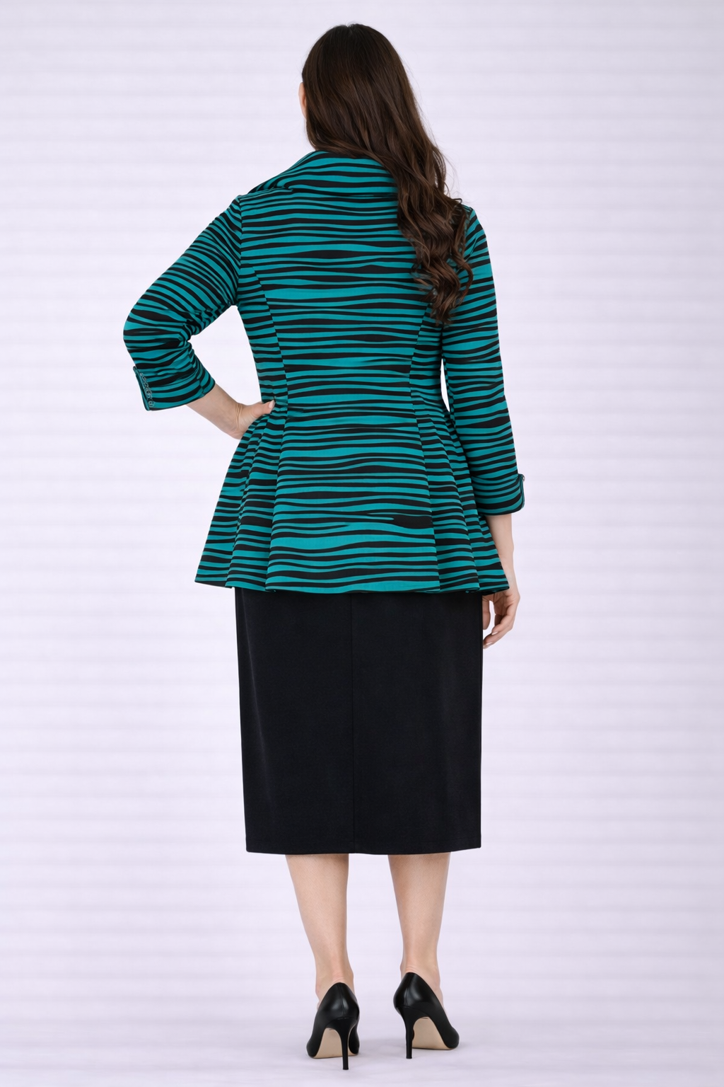 Pre-Order: New Teal/Black Jacket  Large & 1X-2X Arriving in Stock: March 11