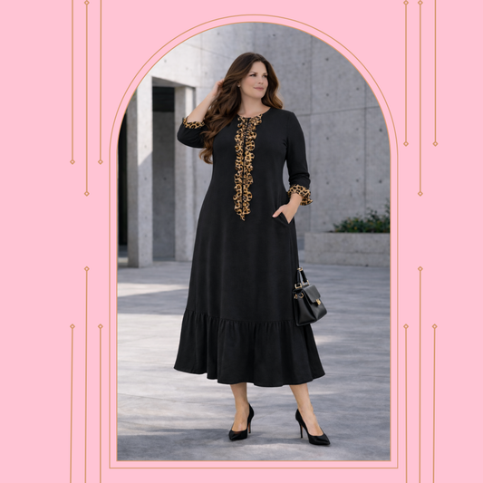 "Lateesha"  Dress:  Lg, 2X-3X