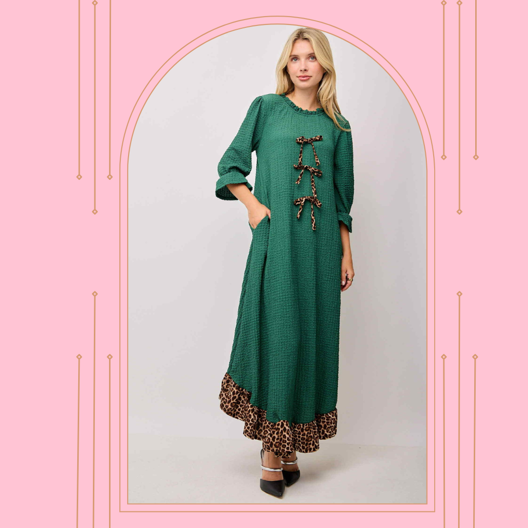 NEW! "Hunter"  Maxi Dress.  S-3X
