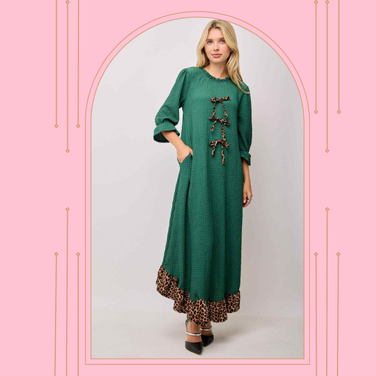 NEW! "Hunter"  Maxi Dress.  S-3X