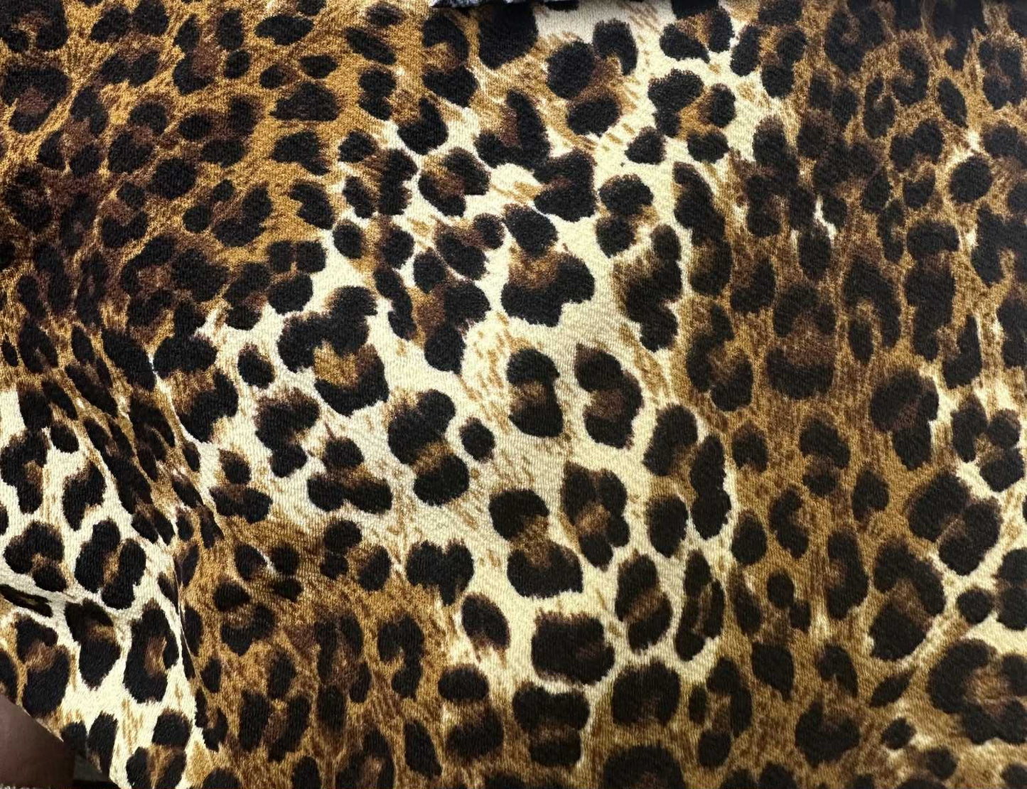 NEW! (Pre-Order).Leopard Print Skirt: S-3X  Arriving In Stock: 9/18