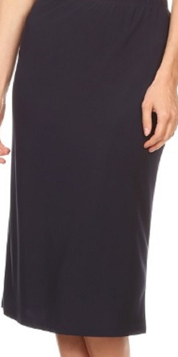 NEW!  Navy 28” Skirt: S-3X Arriving in Stock: 2/18