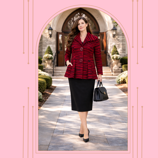 Pre-Order-New Red/Black Jacket 1X-2X Arrives in Stock: March 4