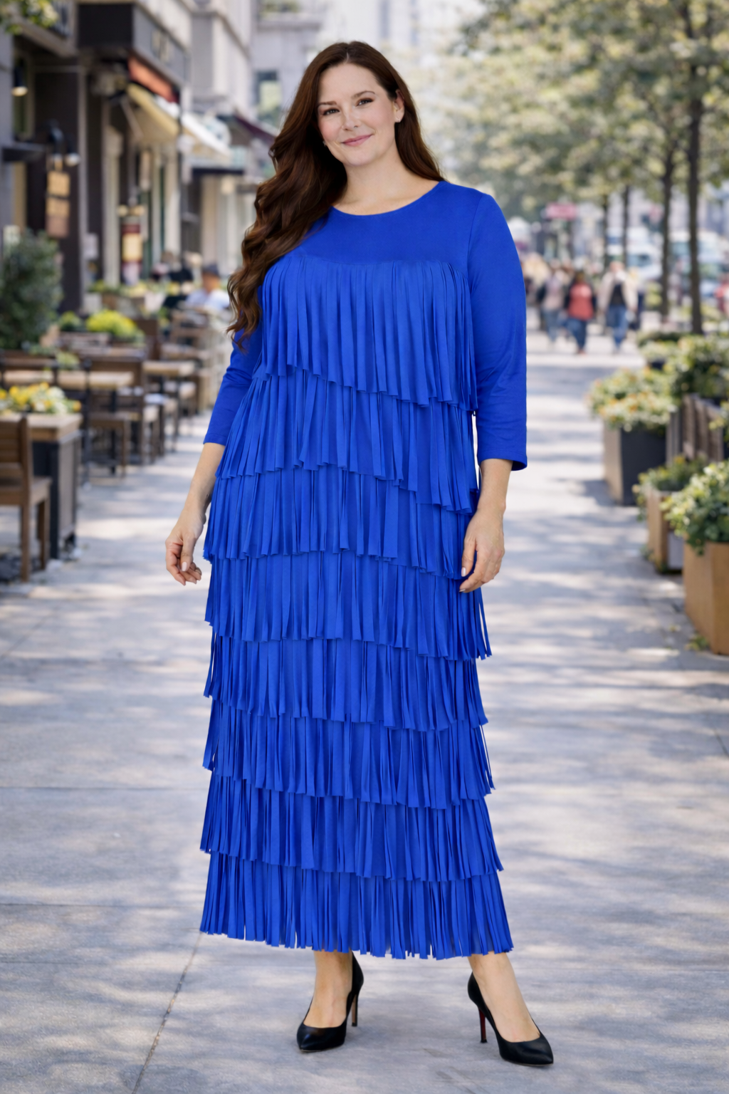 Pre-Order: NEW Royal Blue Carwash 2 Piece Set! M-3X  Arriving In Stock:  3/3