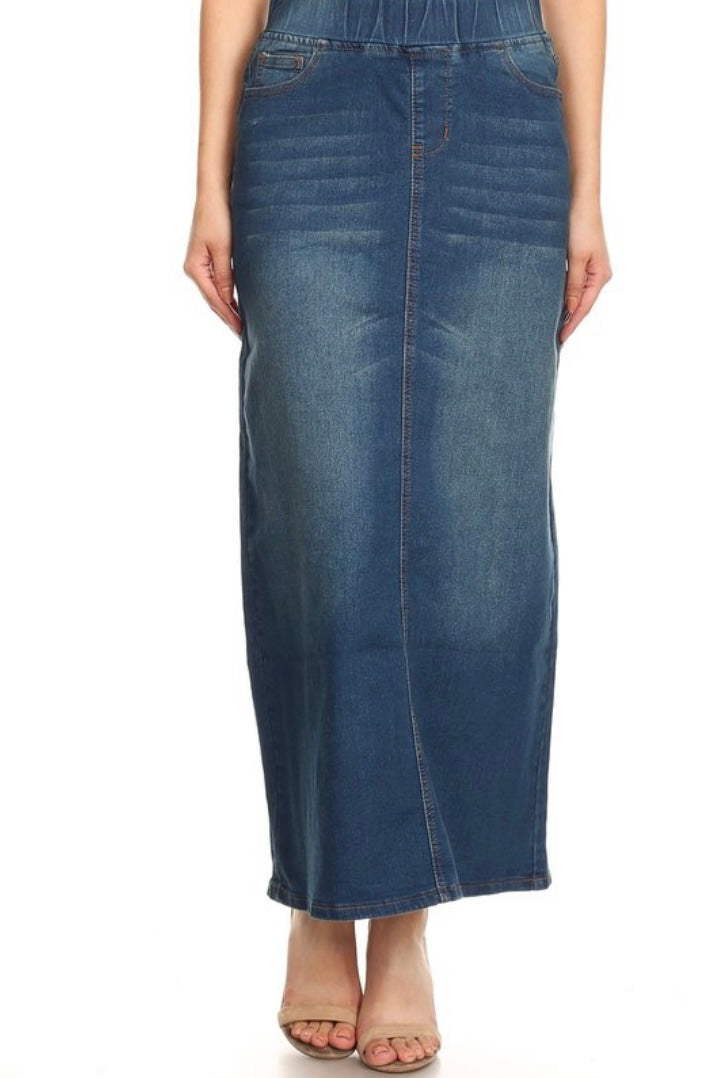 Vintage Wash Maxi Denim #241. XS-3X